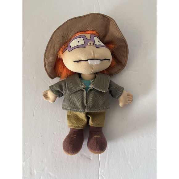 Vintage Safari Chuckie Rugrats Movie Nickelodeon Plush 1998 Applause - Picture 1 of 2